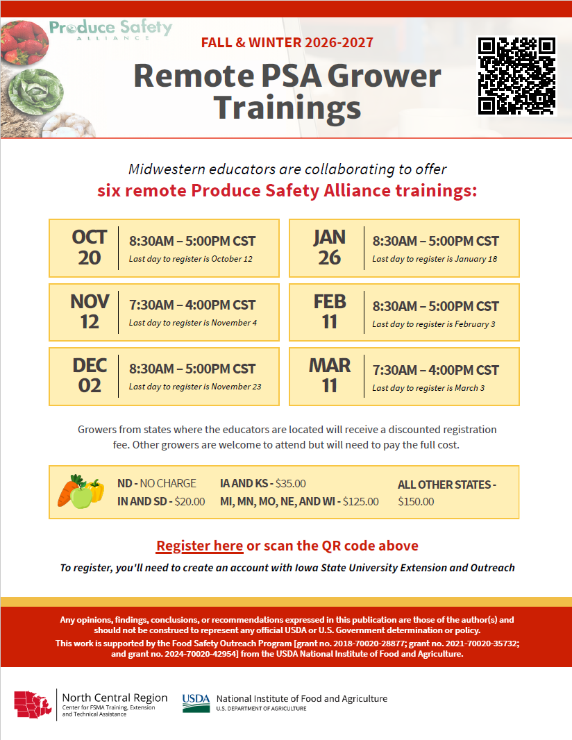 Remote PSA Training Flyer