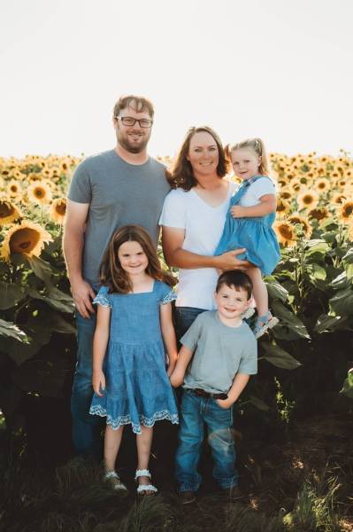 Karissa Berg and family