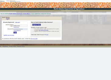 Licensing And Registration System Screenshot