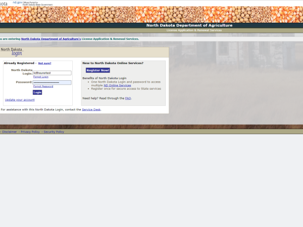 Licensing And Registration System Screenshot