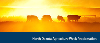 ND Agriculture Week Proclamation