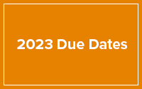 2023 Due Dates