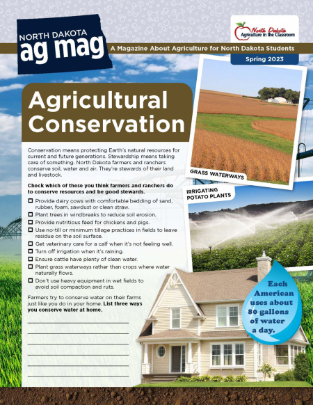 Agricultural Conservation Ag Mag Cover