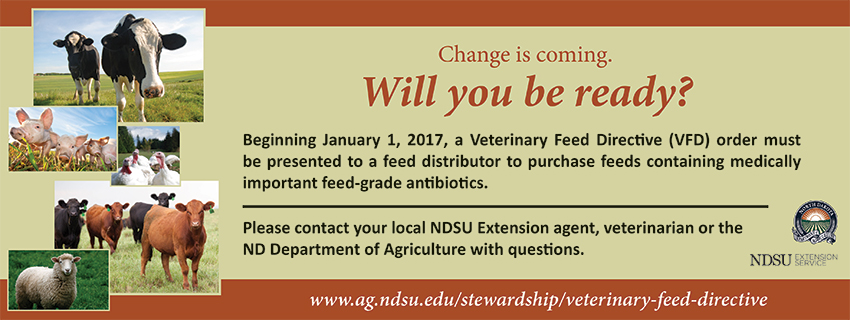 Veterinary Feed Directive banner
