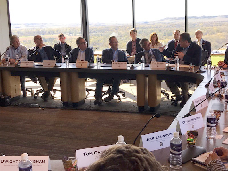 Goehring speaks at Sen. Cramer’s WOTUS roundtable