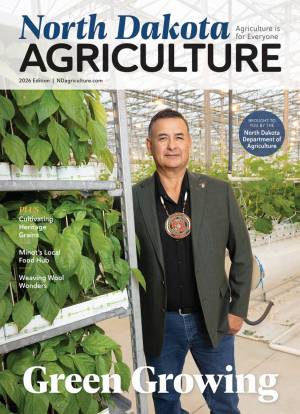 Cover of the 2026 ND Agriculture magazine